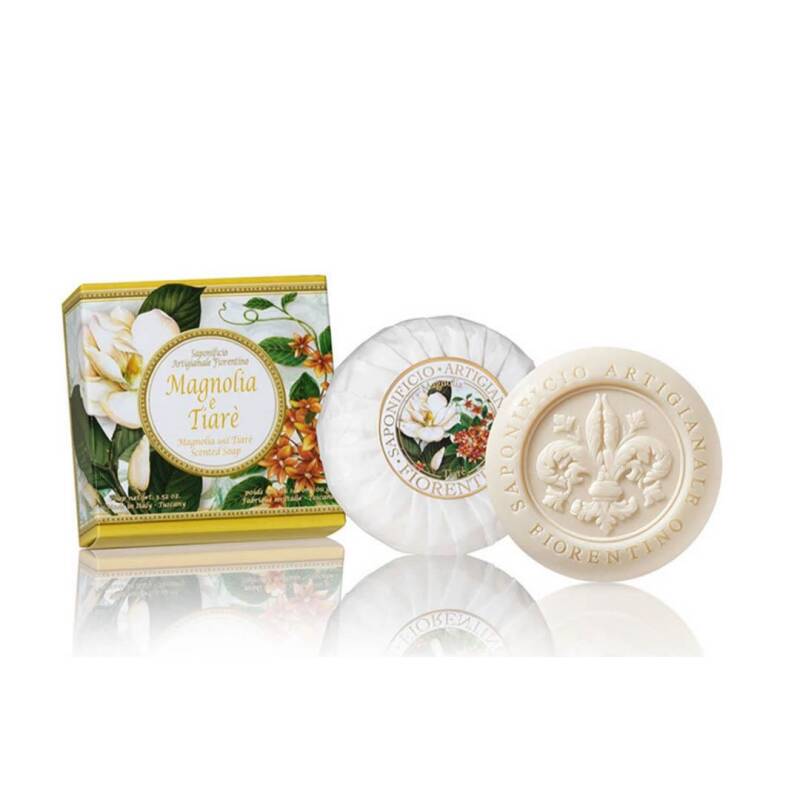 Saponificio Artigianale Fiorentino Magnolia &amp; Tiare Soap 100g