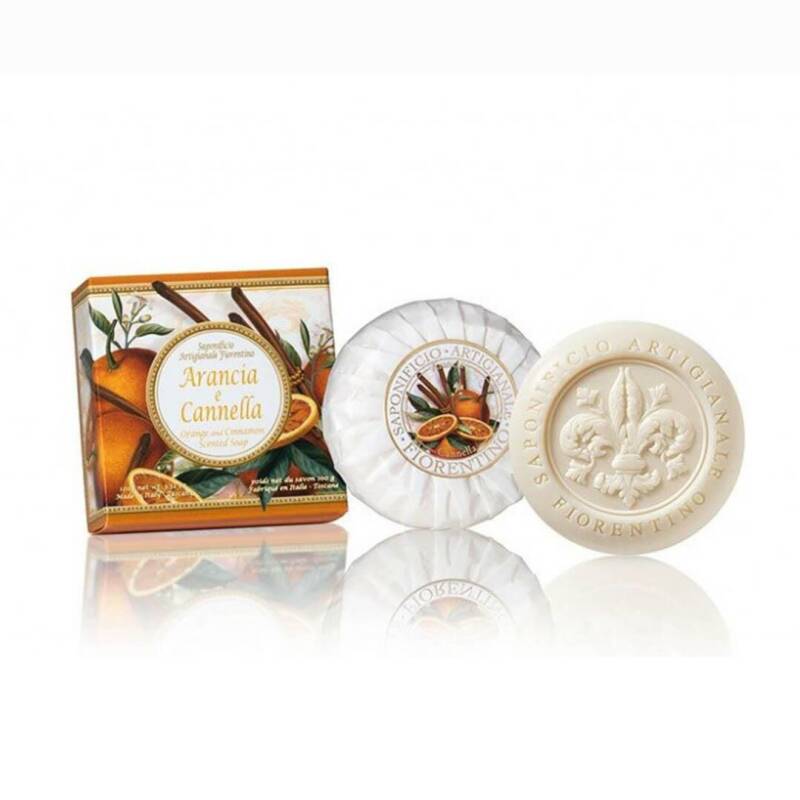 Saponificio Artigianale Fiorentino Orange &amp; Cinnamon Soap 100g