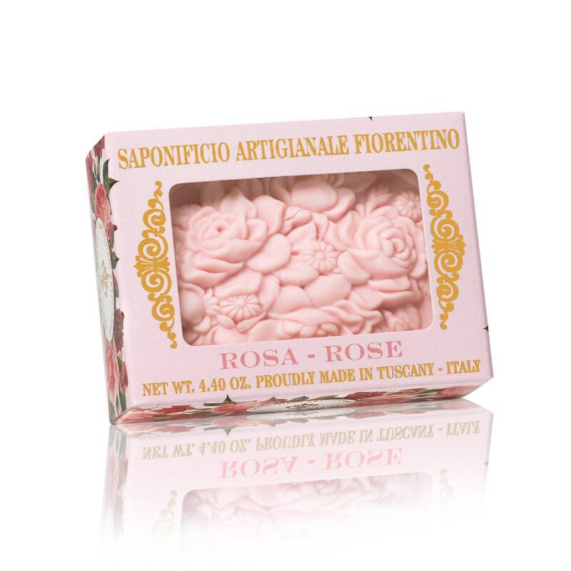 Saponificio Artigianale Fiorentino Rose Soap Handmade 125g