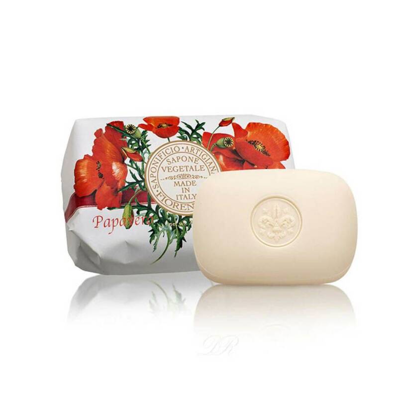 Saponificio Artigianale Fiorentino Poppy Soap 200g