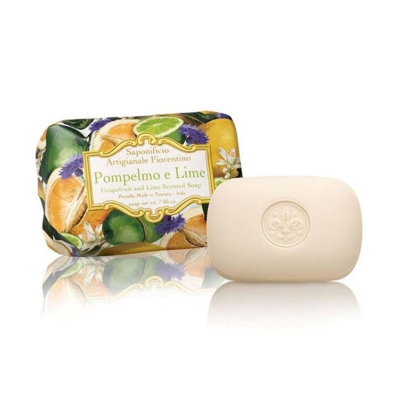 Saponificio Artigianale Fiorentino Grapefruit &amp; Lime Soap 200g