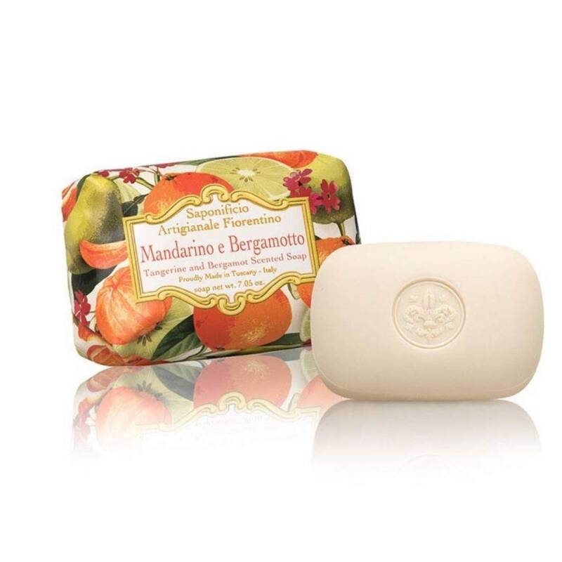 Saponificio Artigianale Fiorentino Tangerine &amp; Bergamot Soap 200g