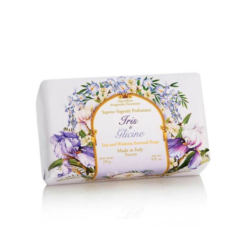 Saponificio Artigianale Fiorentino Iris &amp; Wisteria Soap 250g