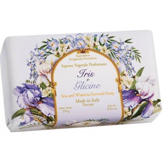 Saponificio Artigianale Fiorentino Iris &amp; Wisteria Soap 250g