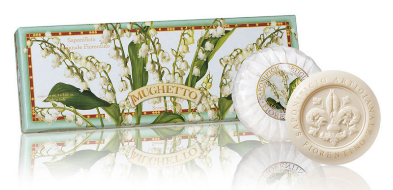 Saponificio Artigianale Fiorentino Lily of the Valley Soap 3x100g