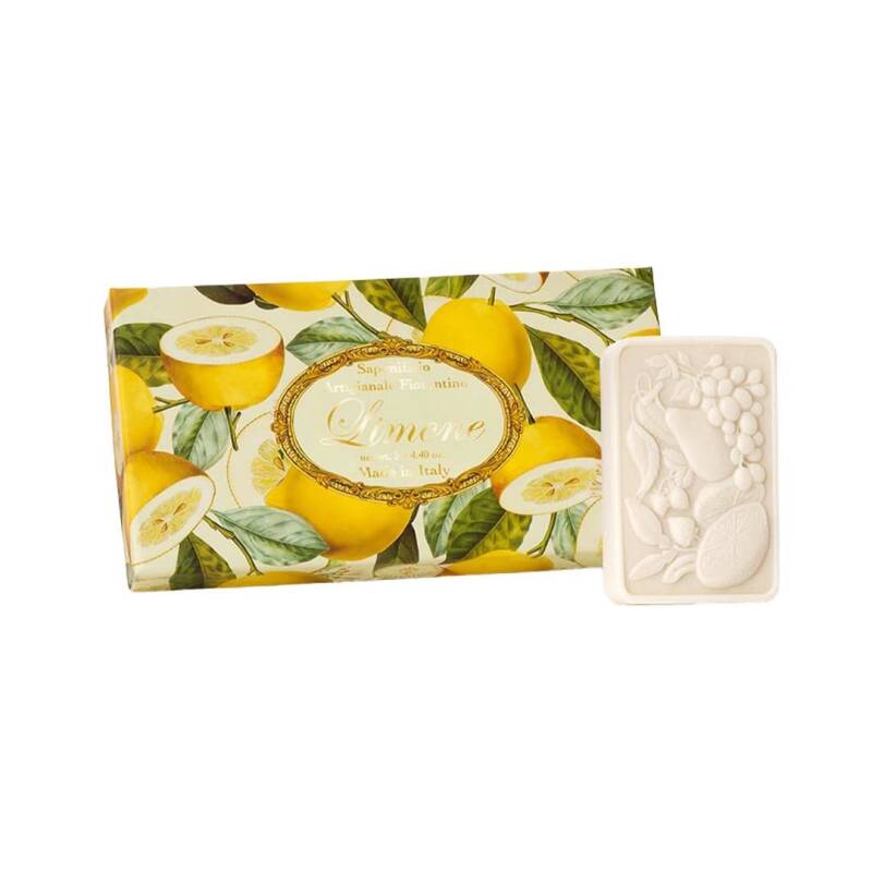Saponificio Artigianale Fiorentino Lemon Soap Set 3 x 125g