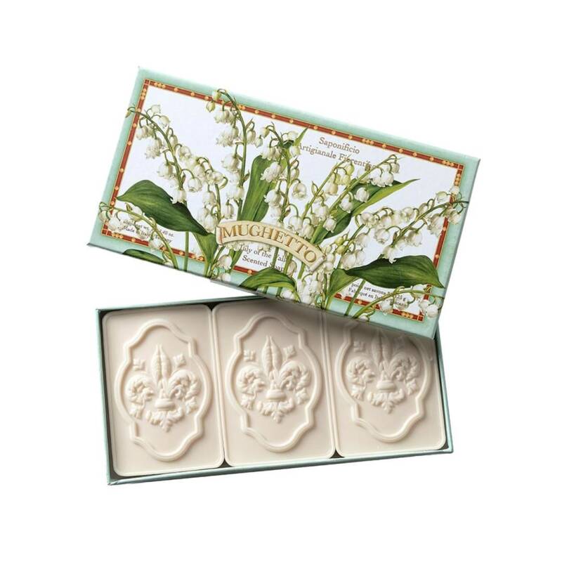 Saponificio Artigianale Fiorentino Lily of the Valley Soap 3x125g