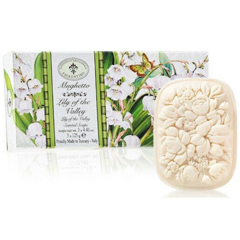 Saponificio Artigianale Fiorentino Lily of the Valley Soap 3x125g