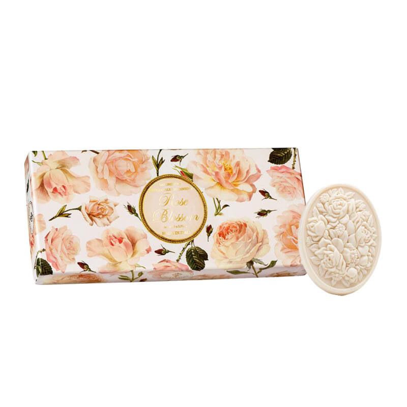 Saponificio Artigianale Fiorentino Rose Blossom Soap Set 3 x 125g
