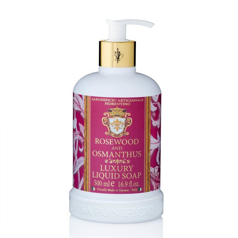 Saponificio Artigianale Fiorentino Rosewood & Osmanthus Soap 500ml