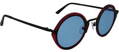 Sauren Candy Sunglasses with Blue Lenses 46-27