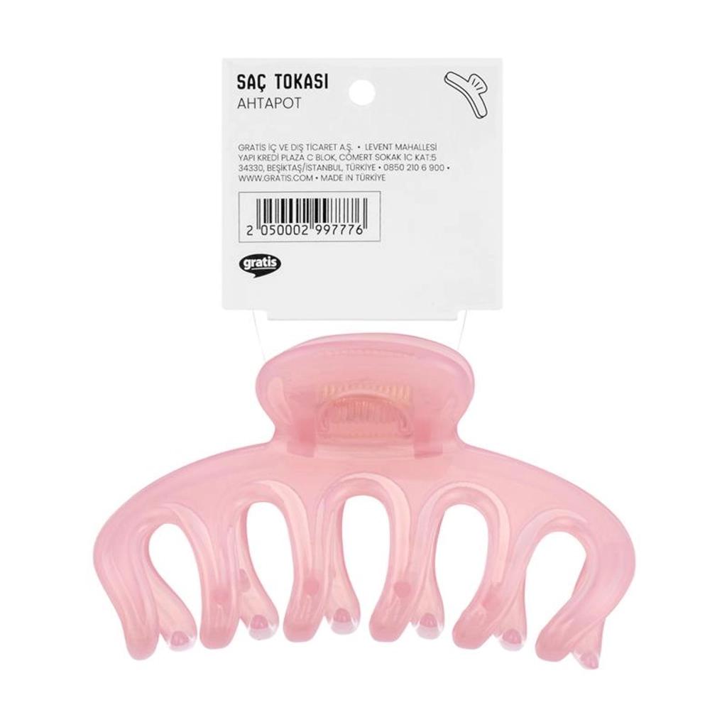 Eklips Premium Pink Octopus Claw Hair Clip