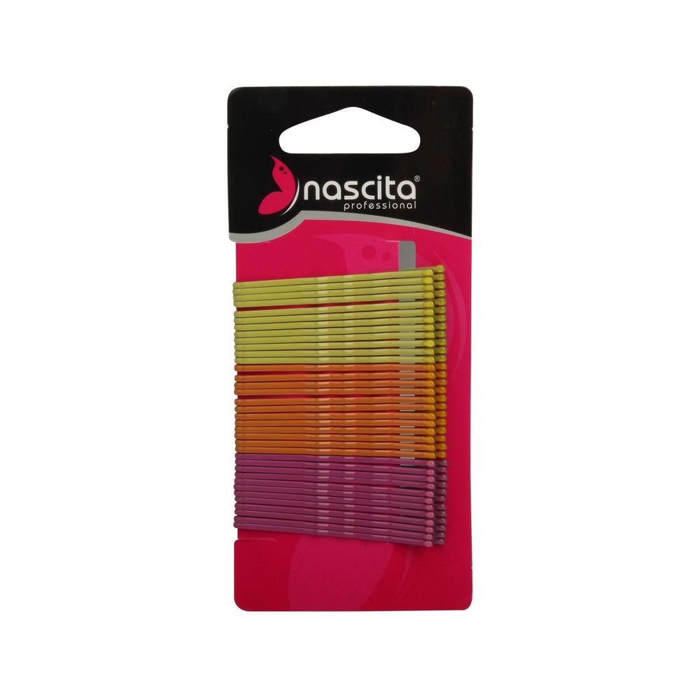 Nascita Colorful Wire Hair Clips - 36 Assorted Pieces for Versatile Styling - Hair Accessories