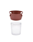 Babyjem Spill-Proof Snack Container for Kids - Antibacterial Fabric Cover, Easy to Use, Ideal for Travel and Daily - view 4
