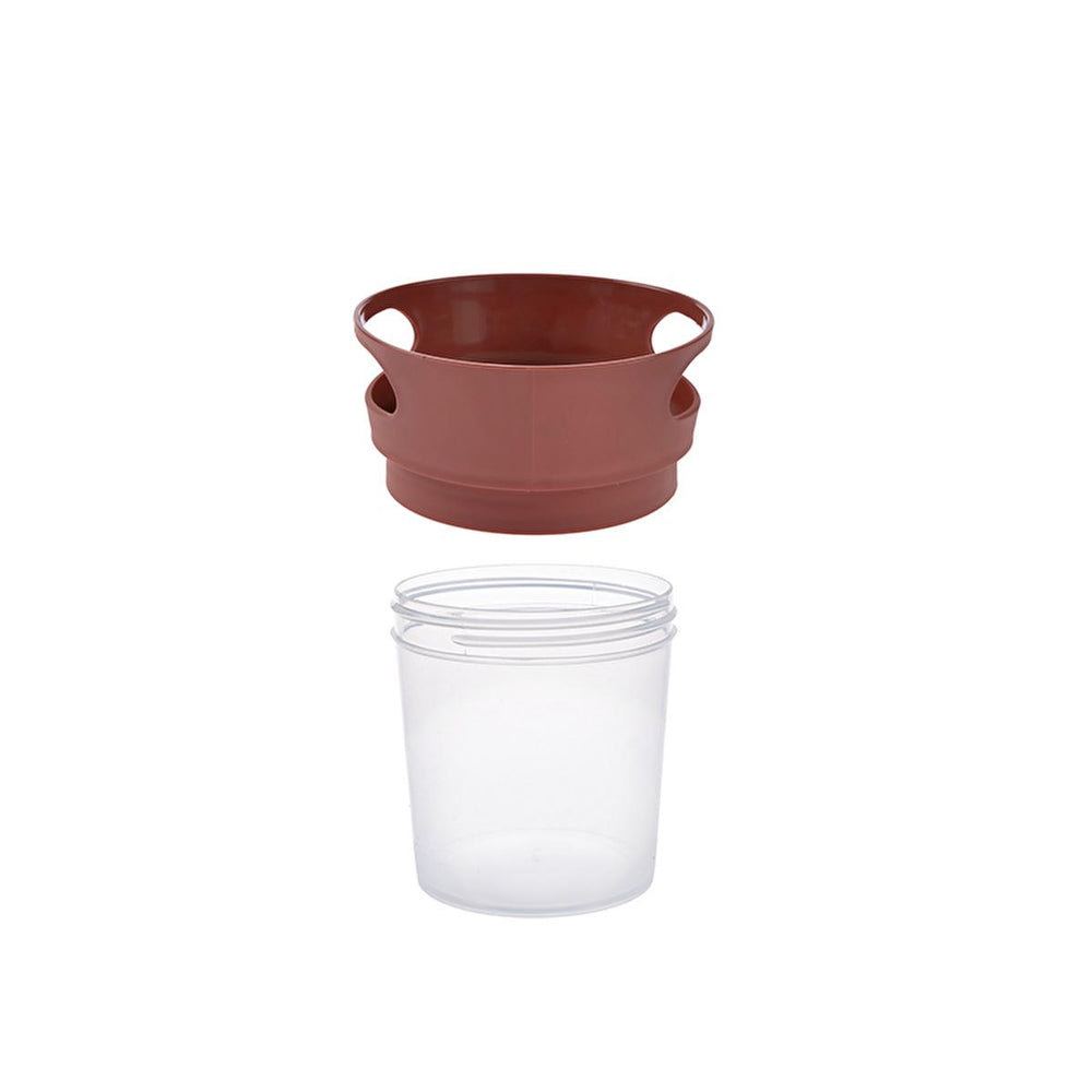 Babyjem Spill-Proof Snack Container for Kids - Antibacterial Fabric Cover, Easy to Use, Ideal for Travel and Daily - view 4