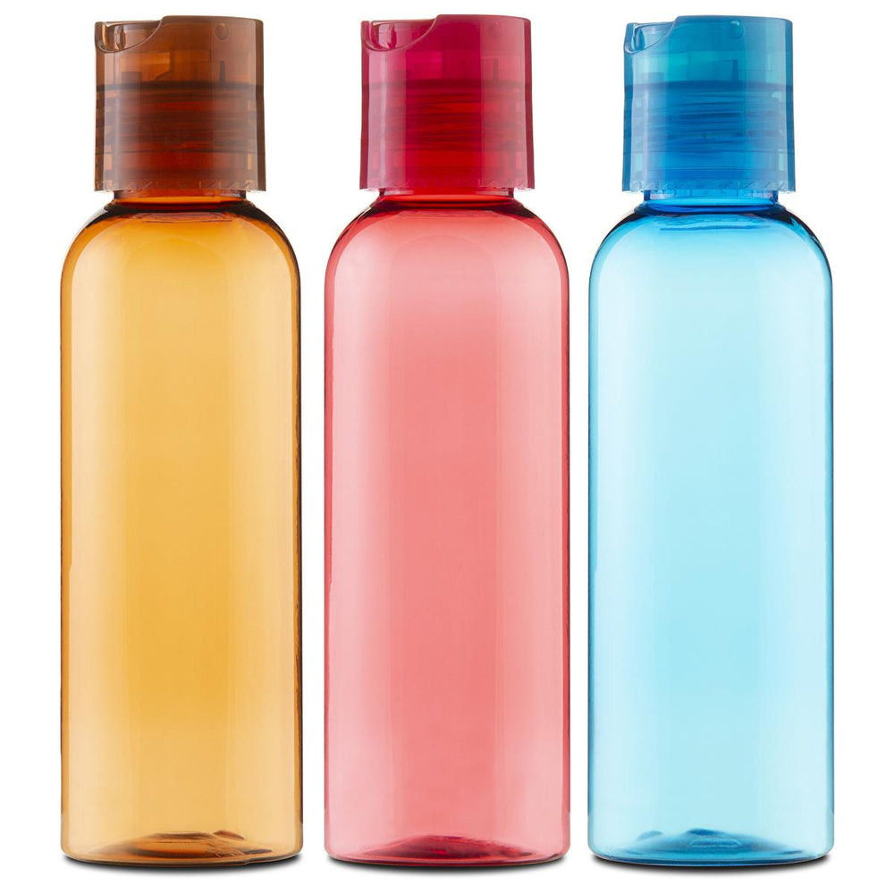 Eklips 3-Piece Travel Kit - Leak-Proof Toiletry Containers for Personal Care - Skin Care