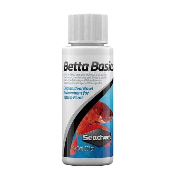 Seachem Betta Basics Water Conditioner for Betta Fish 60 ml