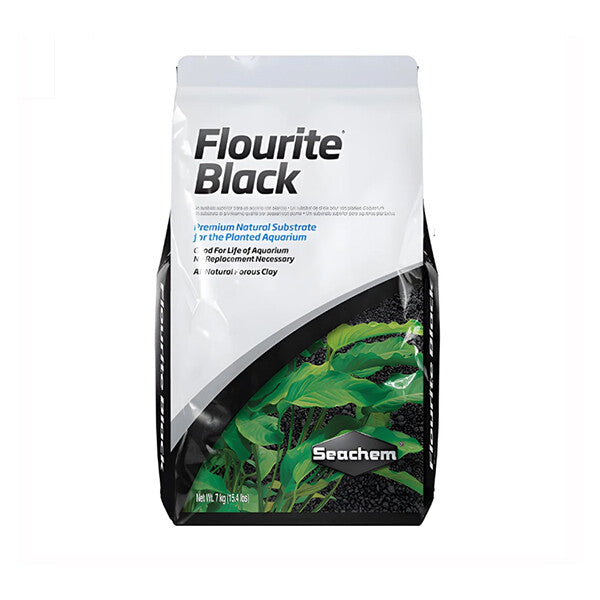 Seachem Flourite Black Natural Gravel Substrate 7 kg
