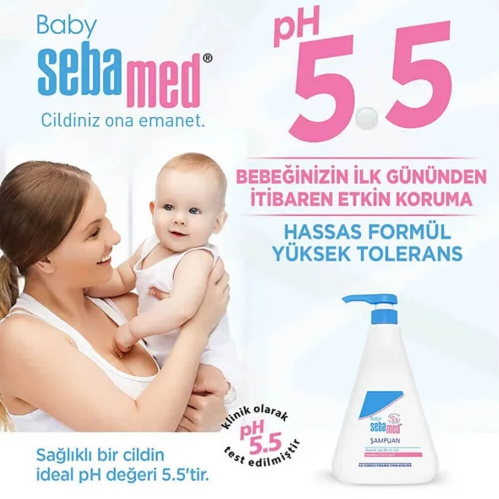Sebamed Baby Shampoo Gentle Cleansing Formula 750ml