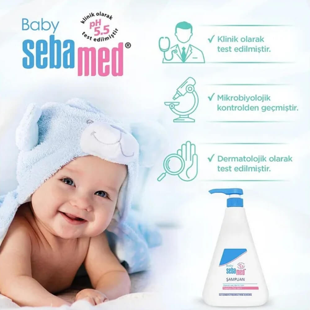 Sebamed Baby Shampoo Gentle Cleansing Formula 750ml