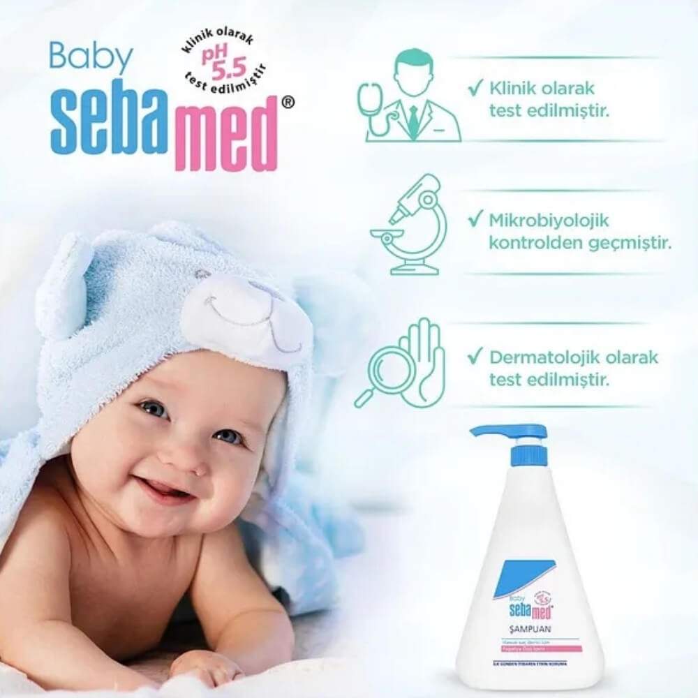 Sebamed Baby Shampoo Gentle Cleansing Formula 750ml