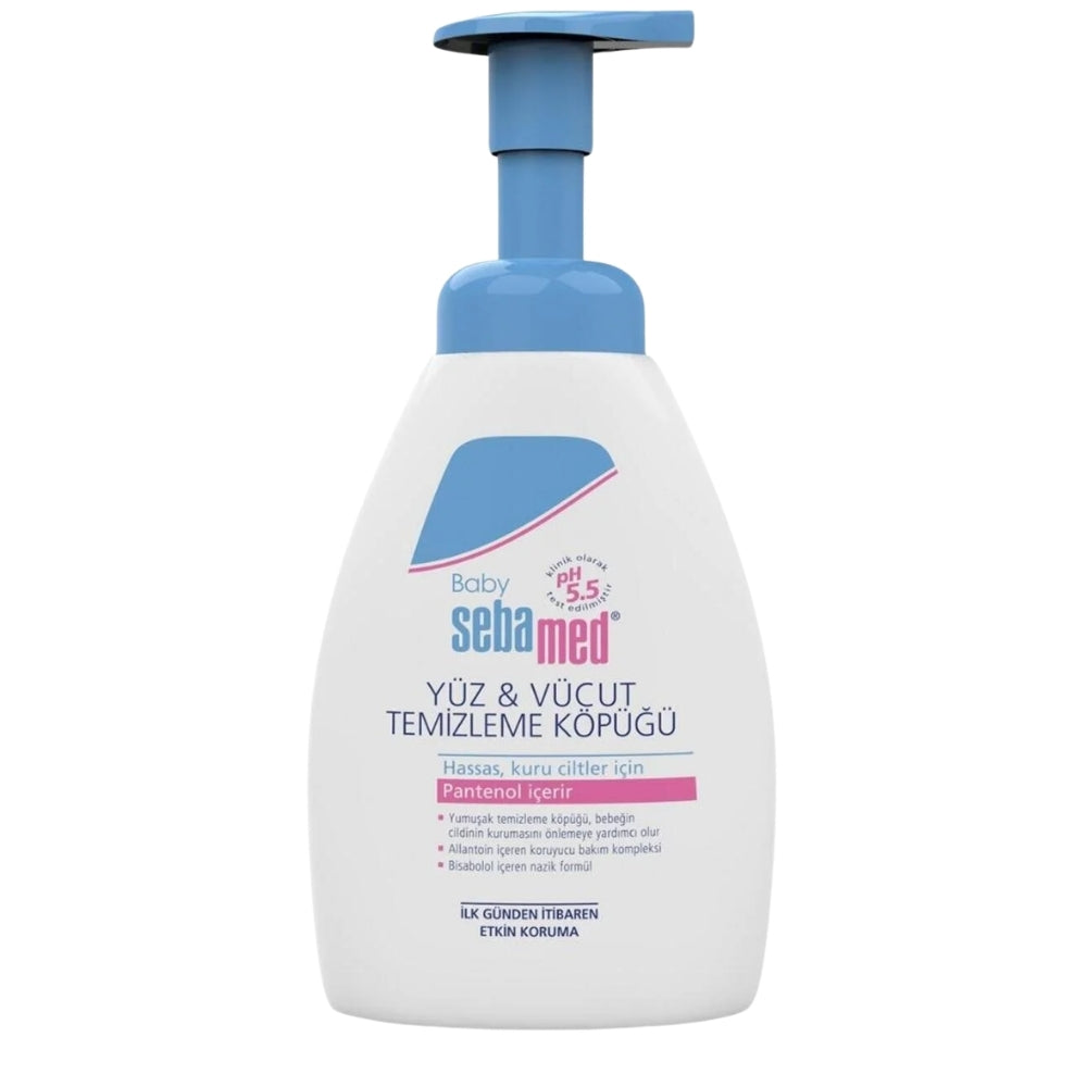 Sebamed Baby Face &amp; Body Cleansing Foam 400 ml
