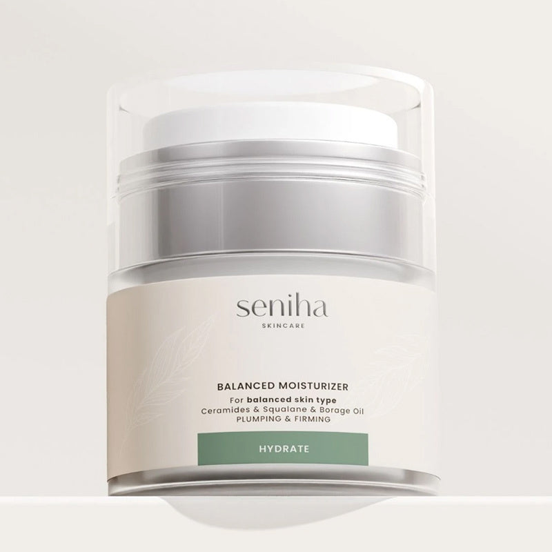 Seniha Skincare Balanced Moisturizer Hydrating Cream 50 ml