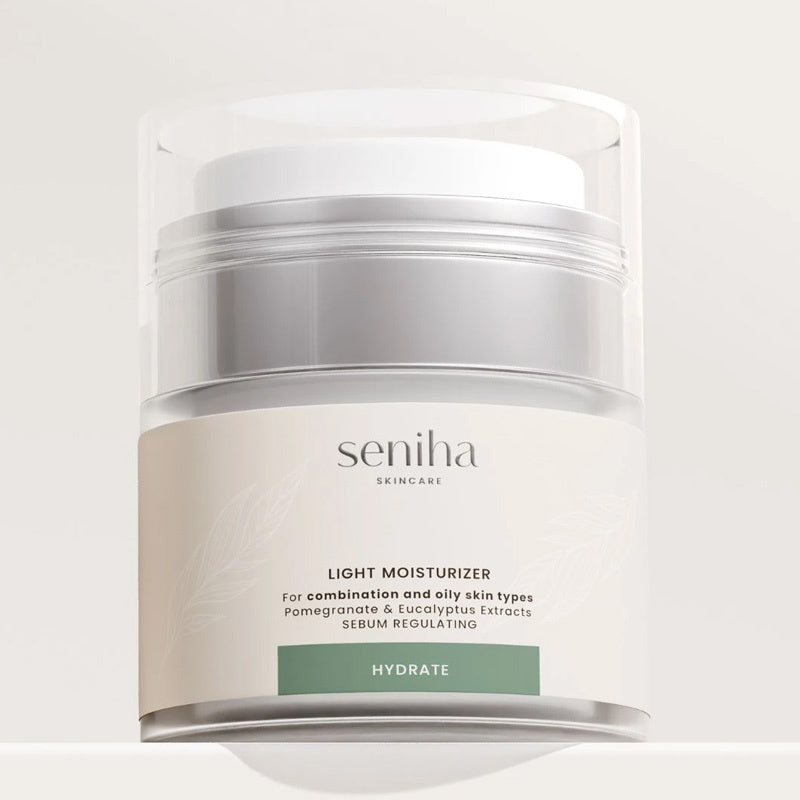 Seniha Skincare Light Moisturizer Sebum Balancing Cream 50 ml