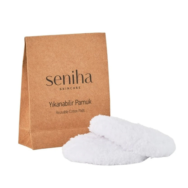 Seniha Skincare Reusable Cotton Makeup Remover Pads 2 Pack