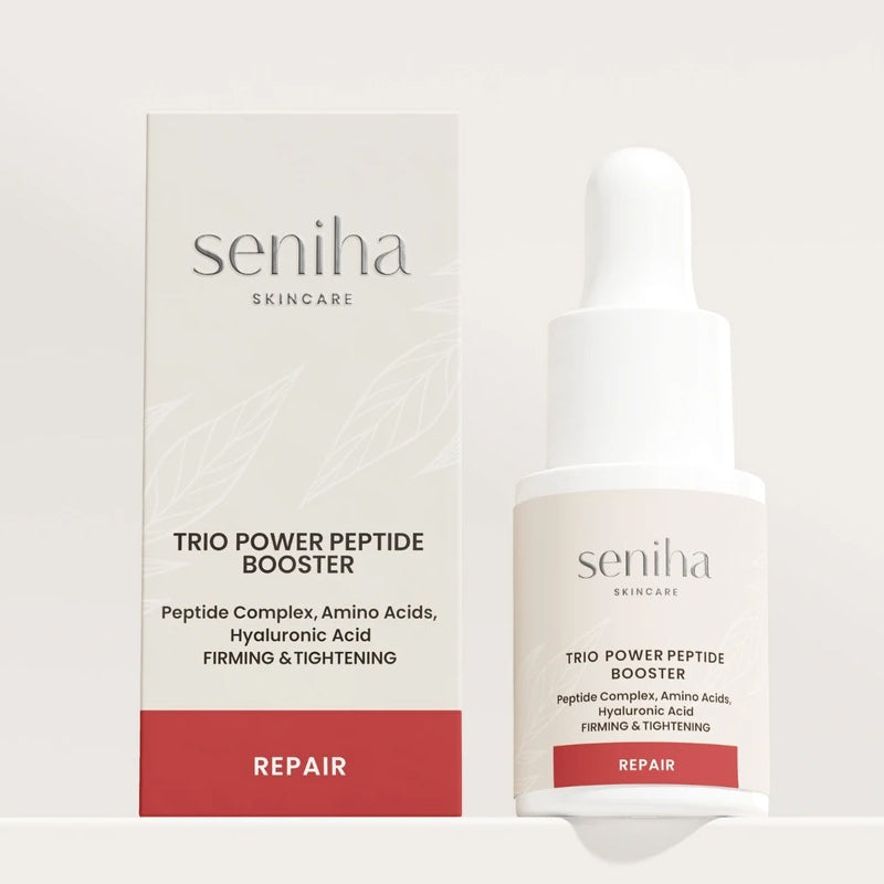 Seniha Skincare Trio Power Peptide Booster for Fine Lines 15 ml