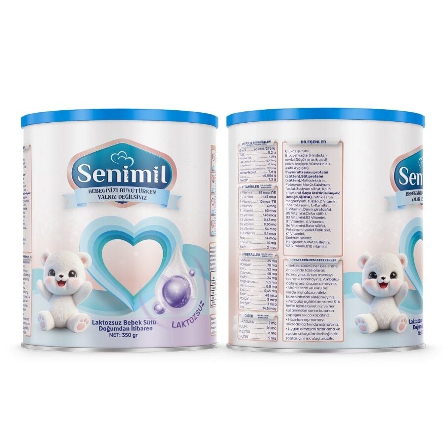 Senimil Lactose-Free Baby Formula for Sensitive Digestion 350g