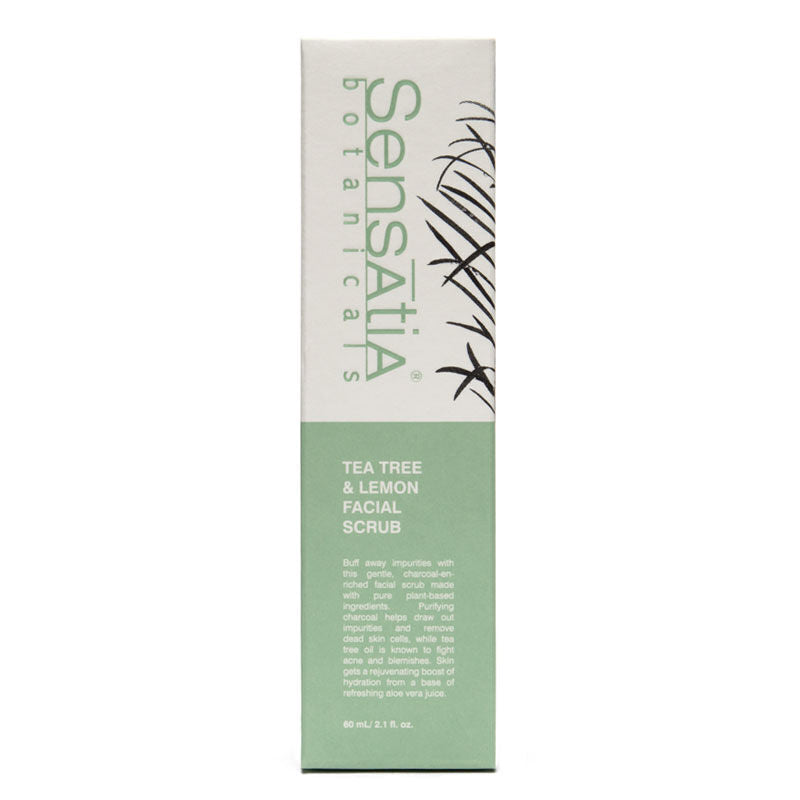Sensatia Botanicals Tea Tree Lemon Face Scrub 60 ml