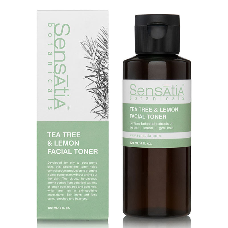 Sensatia Botanicals Tea Tree Lemon Facial Toner 120 ml