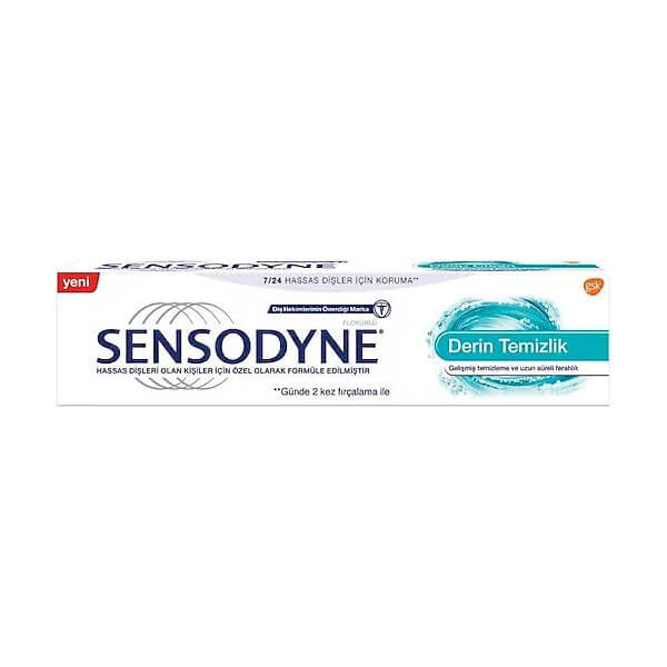 Sensodyne Deep Clean Toothpaste for Sensitive Teeth 20 ml