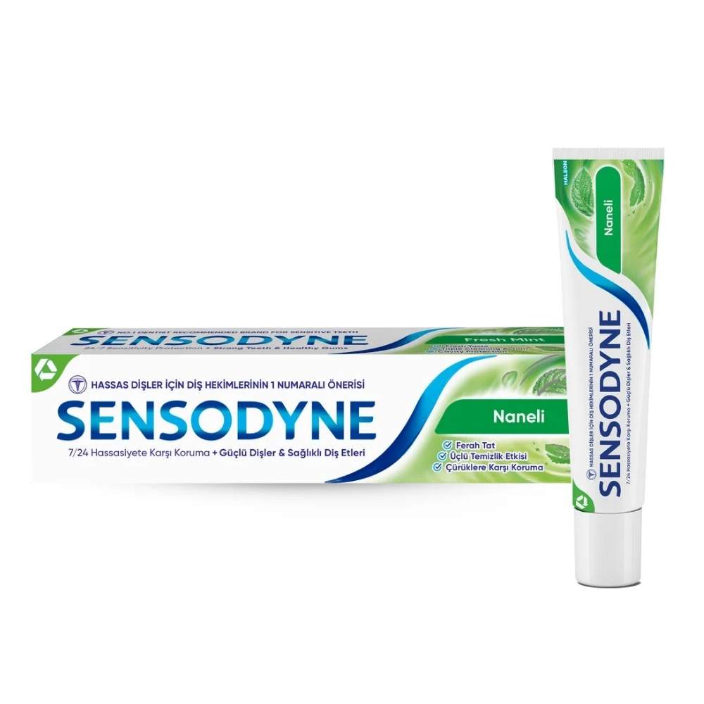 Sensodyne Mint Toothpaste for Sensitive Teeth 100 ml