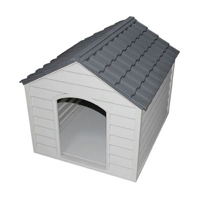 Senyayla Plastic Outdoor Dog House Weatherproof Shelter 77cm