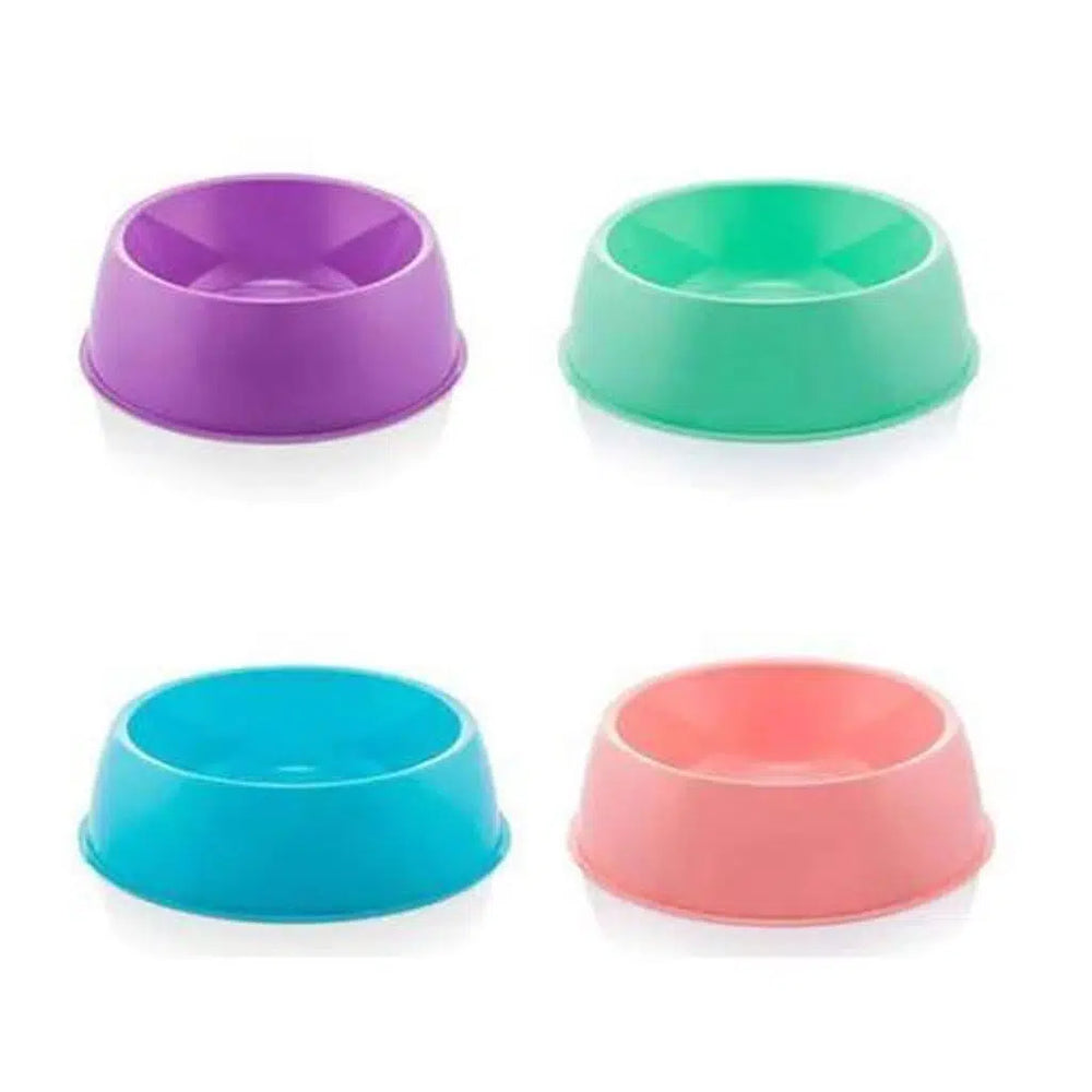 Zampa Small Round Pet Food and Water Bowl 14x3.5 cm
