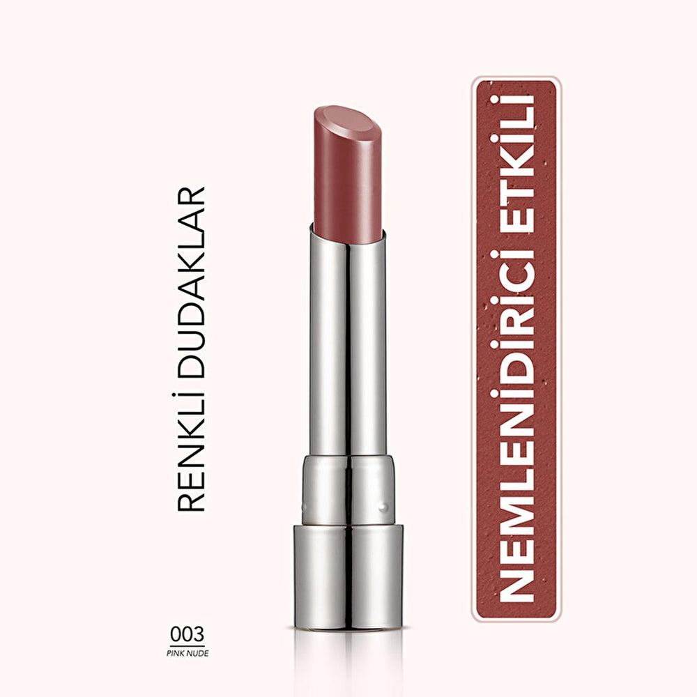 Flormar Sheer Up Moisturizing Lipstick - Pinky Nude: Natural Color, Glossy Finish, Hydrating Lip Color Flormar Sheer Lipstick: Natural Color & Moisturizing Lip Color sheer lipstick, moisturizing lipstick, natural lipstick, glossy lipstick, semi-transparent lipstick, nude pink lipstick, everyday lipstick, hydrating lip color, lipstick, lip color, moisturizing lip color, hydrating lipstick, natural makeup, light lipstick, creamy lipstick, pinky nude, lip care, beauty, cosmetics, makeup, gifts for her, dry lip