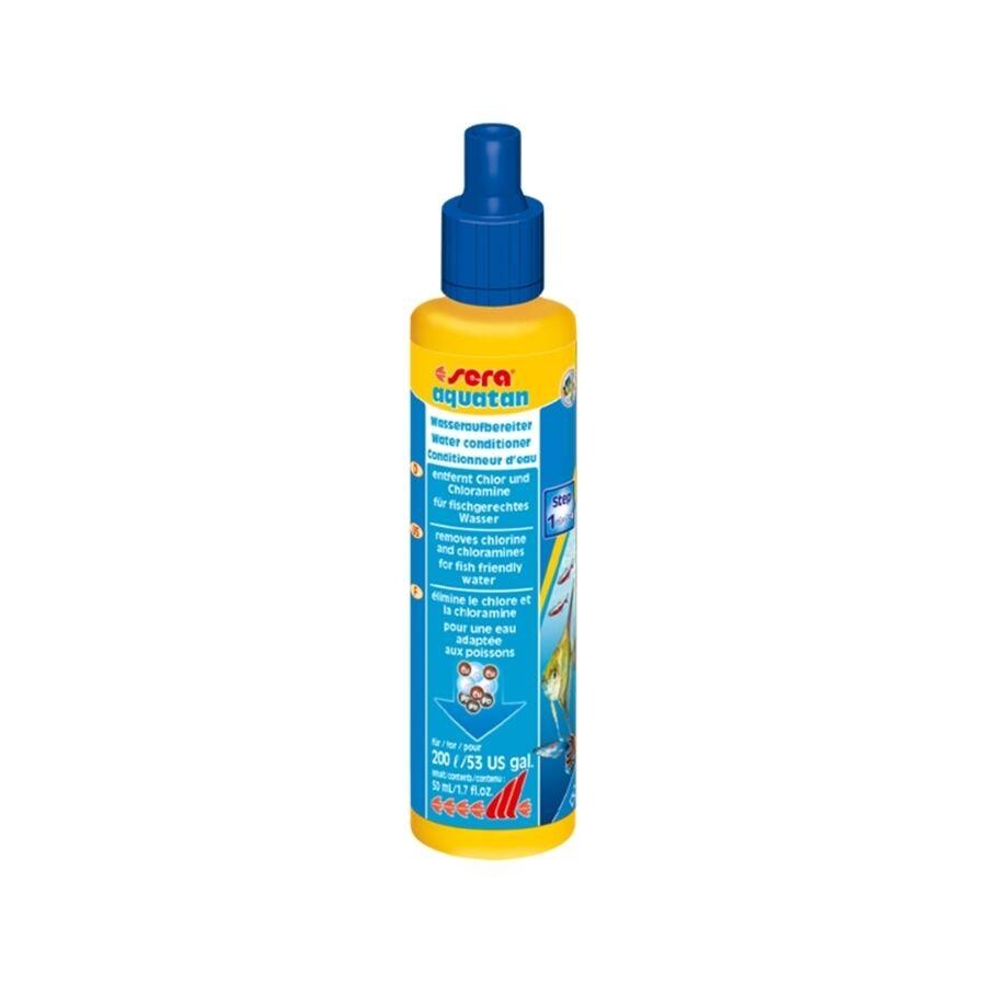 Sera Aquatan Aquarium Water Conditioner for Fish Health 50 ml