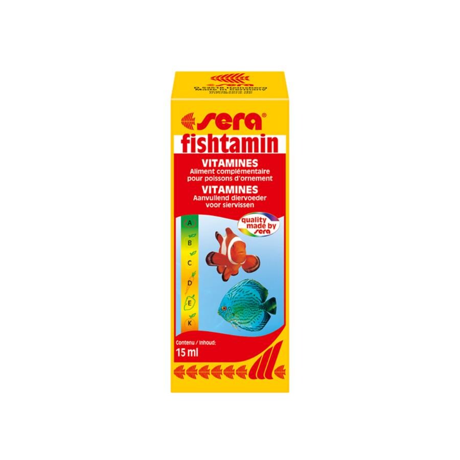 Sera Fishtamin Vitamin Mix Multivitamin Supplement 15 ml