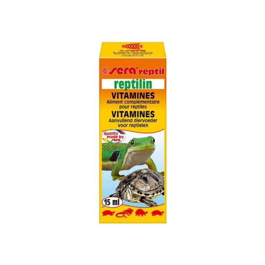 Sera Reptilin Reptile Vitamin Supplement for Shell Health 15 ml