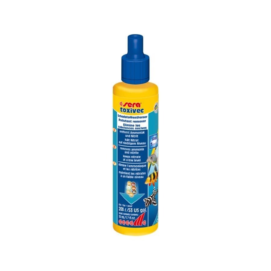 Sera Toxivec Aquarium Water Conditioner for Quick Detox 50 ml