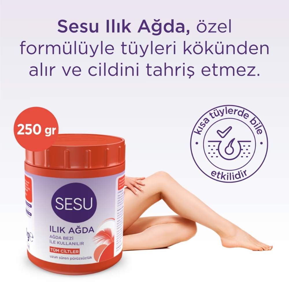 Sesu Warm Wax for Smooth Hair Removal 250g