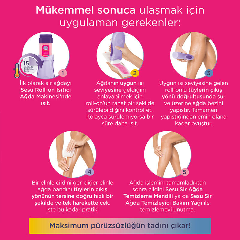 Sesu Roll-On Liposoluble Wax for Beginners 100 ml