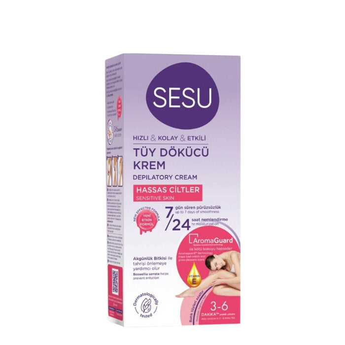 Sesu Hair Removal Cream for Sensitive Skin 40 ml
