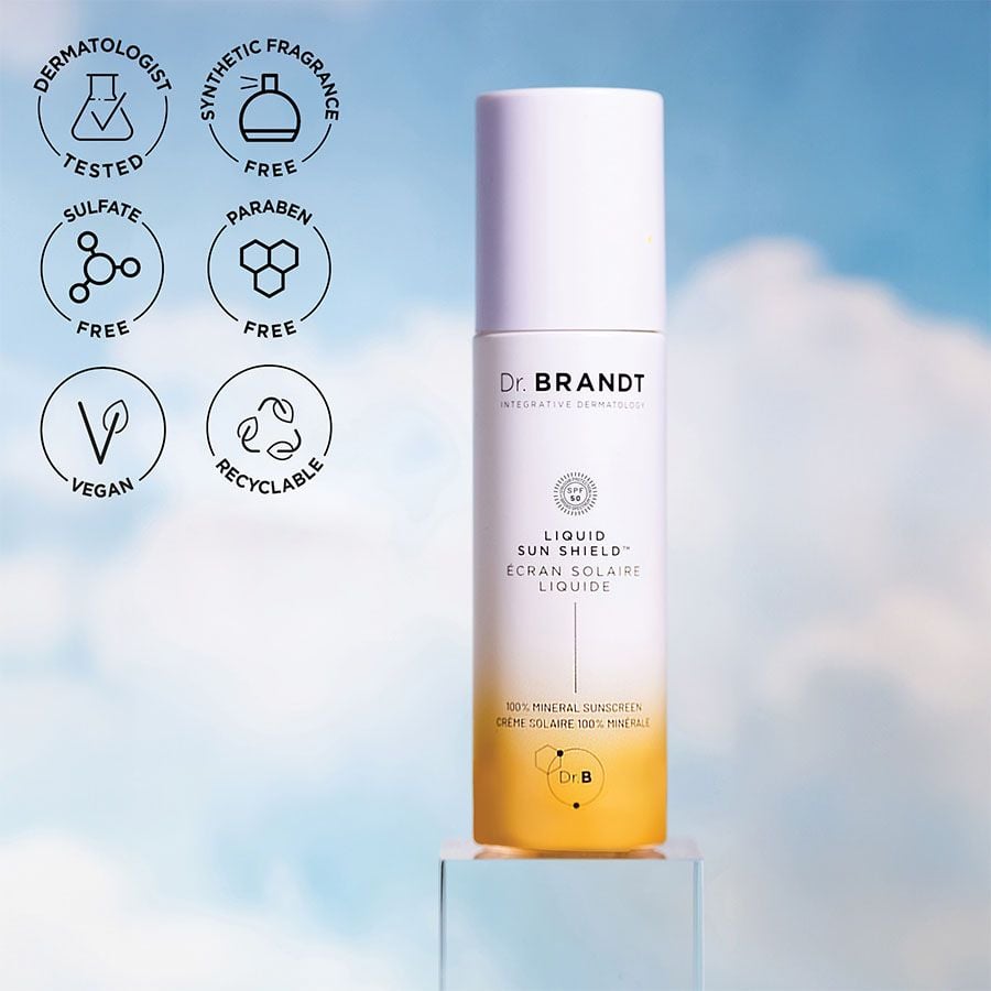 Dr. Brandt Liquid Sun Shield Daily Mineral Sunscreen SPF 50 50ml