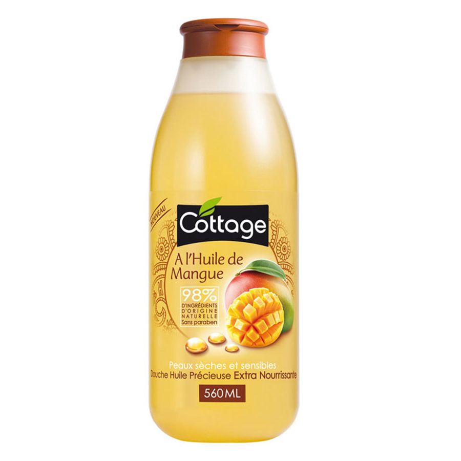 Cottage Extra Nourishing Shower Oil with Mango 560ml