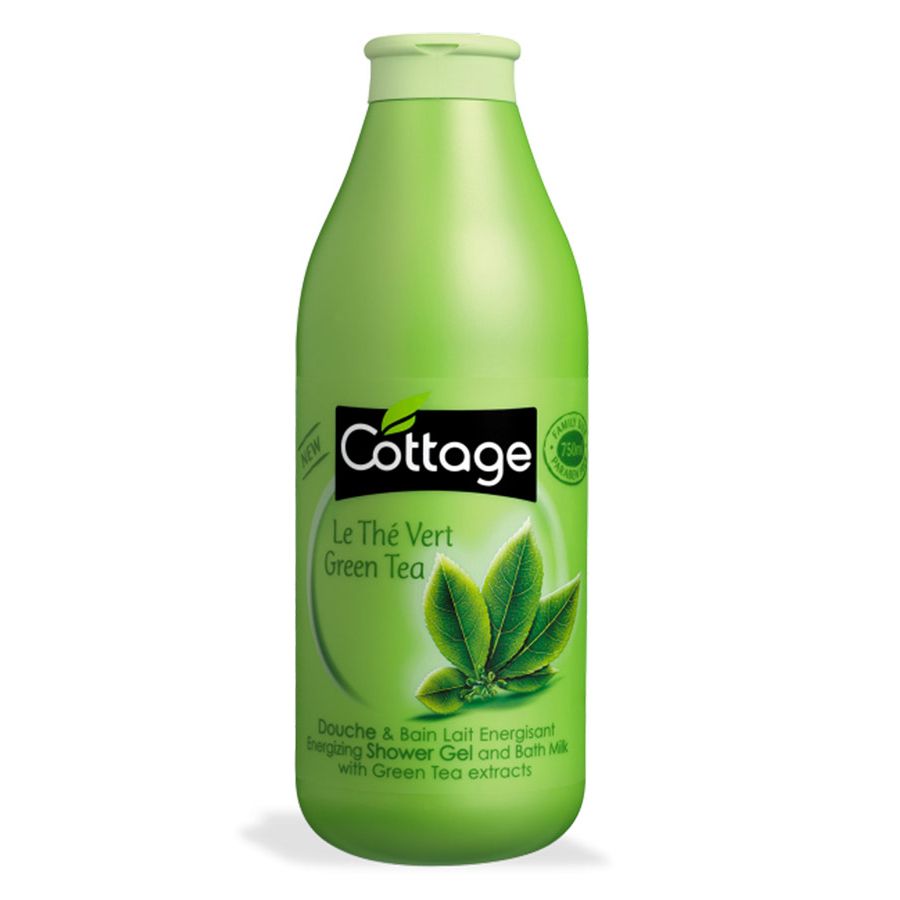 Cottage Green Tea Shower Gel & Bath Milk 750ml