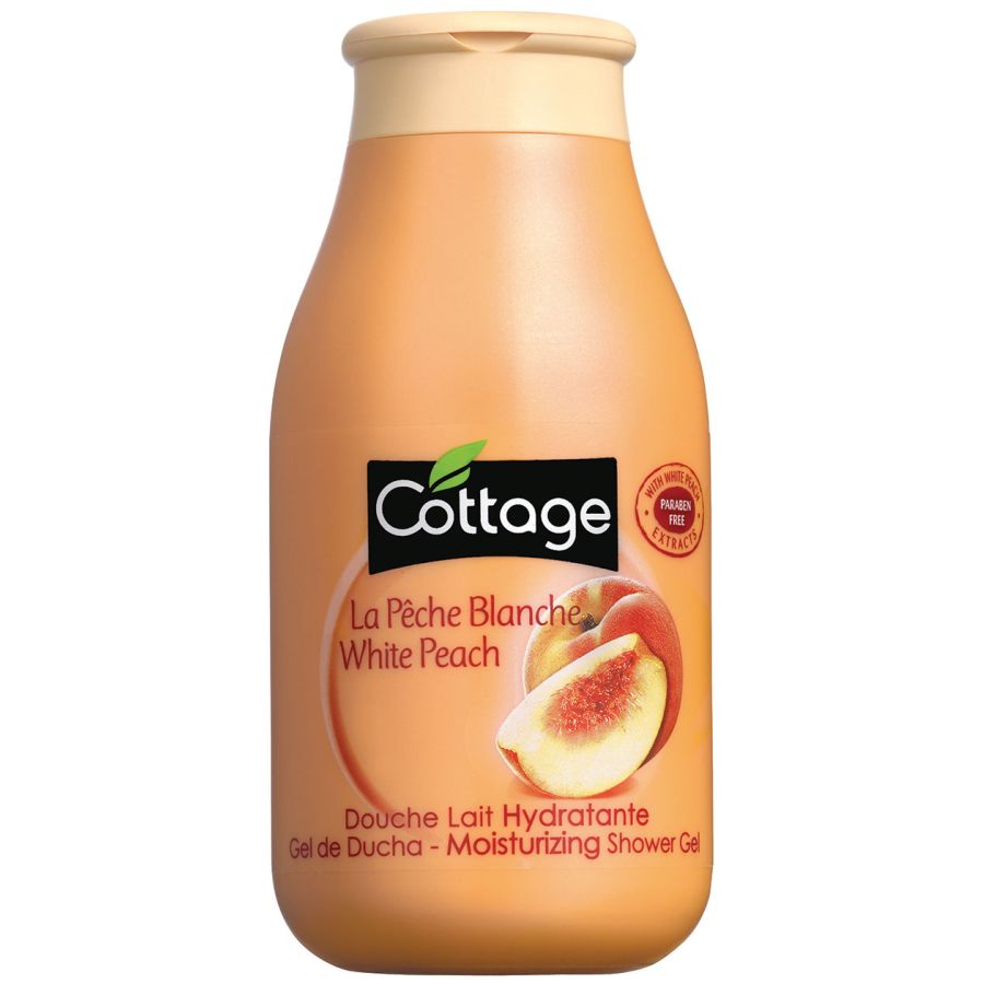 Cottage White Peach Moisturizing Shower Gel 250ml