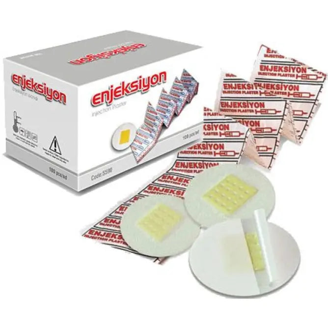 Seyitler Injection Plasters for Post-Needle Care 100 Count